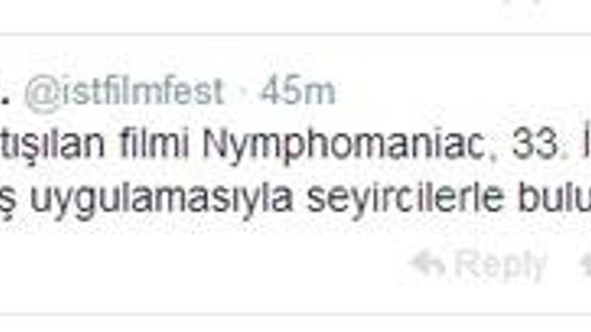 O film İstanbul Film Festivali'nde