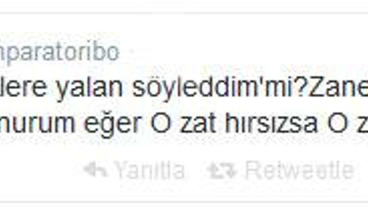 'Reza hırsızsa ben de hırsızım'