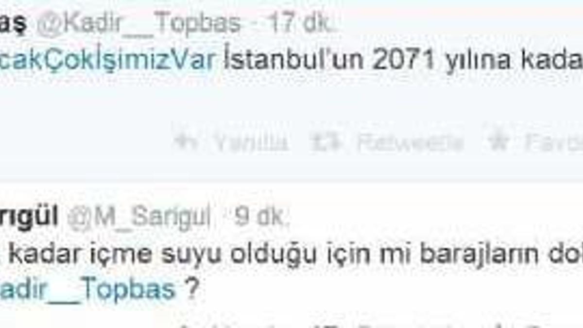 Twitter'dan atıştılar!