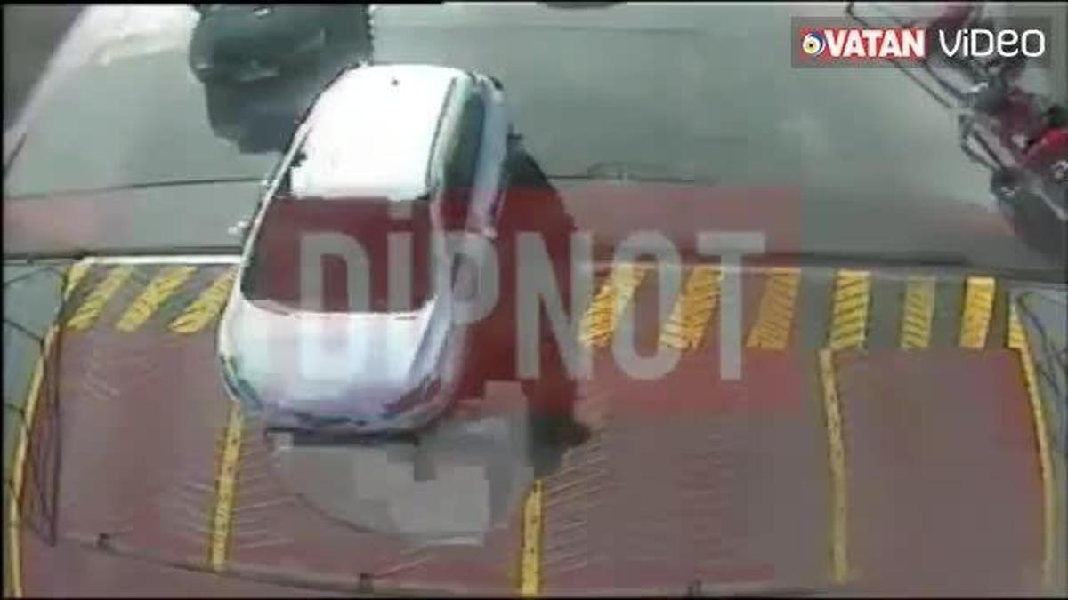 Ece Su'nun hayatını kaybettiği kazanın görüntüleri!