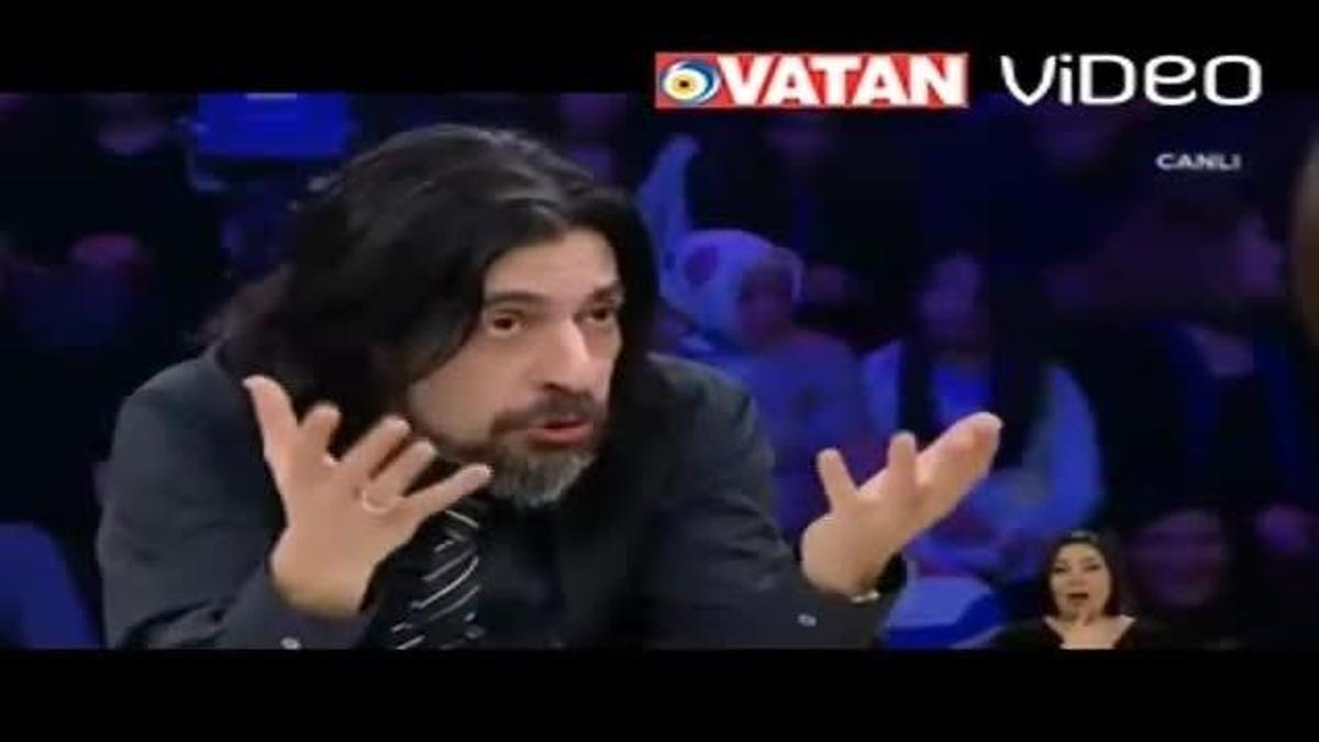 Canlı yayında patladı!