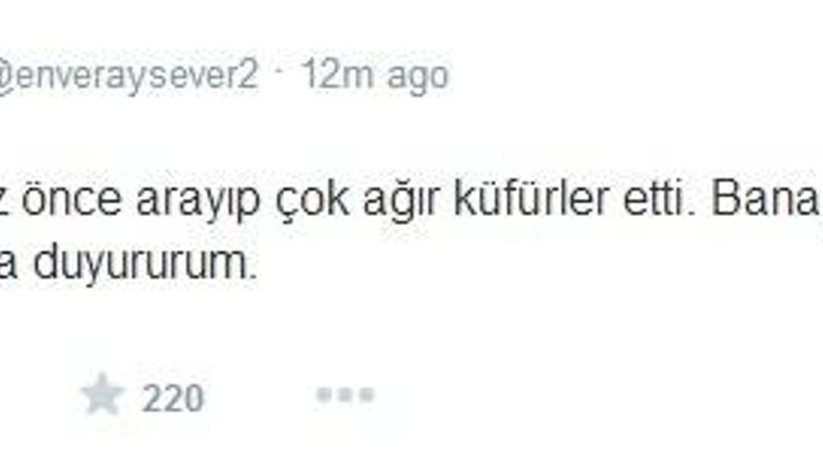 Sırrı Sürreyya ve Enver Aysever twitter’da birbirine girdi!