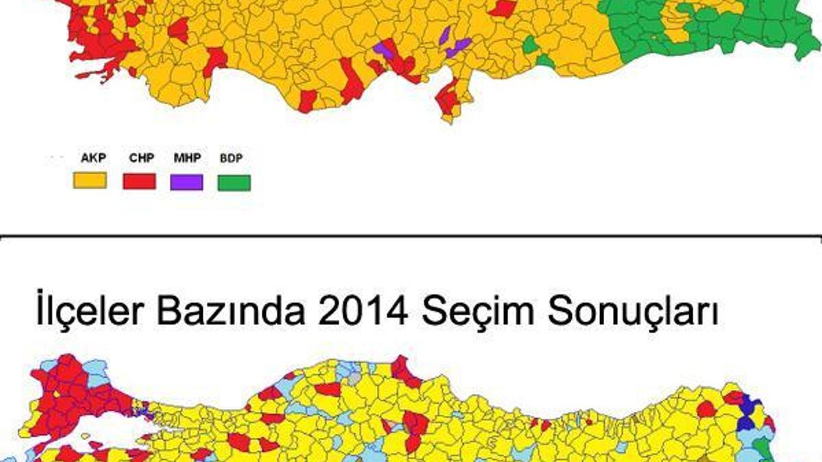 Seçimlere iki ayrı haritadan, farklı bir bakış