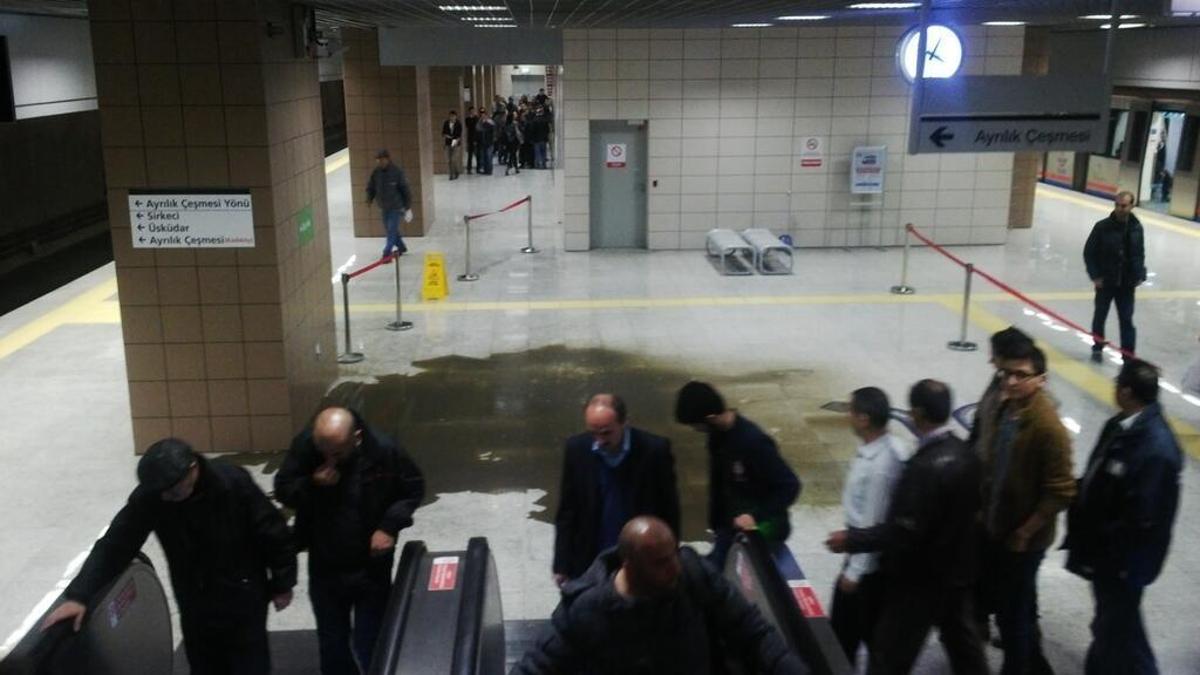 Marmaray'da panik!