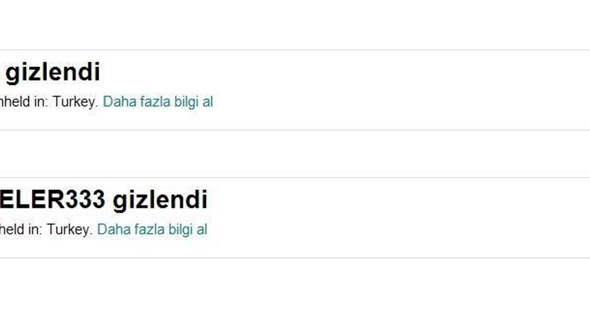 Flaş!.. Flaş!..  Ve engelleme başladı!
