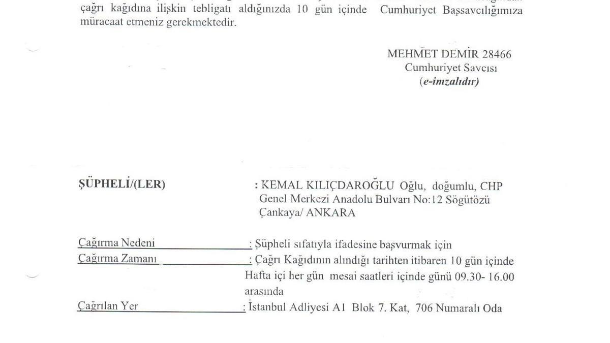 CHP'den sert tepki!  İşte o çağrı...