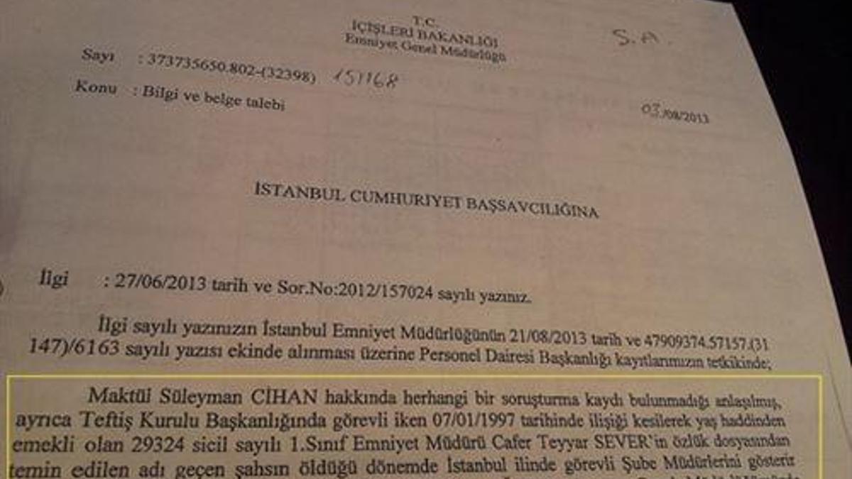 Mehmet Ağar hakkında şok belge!