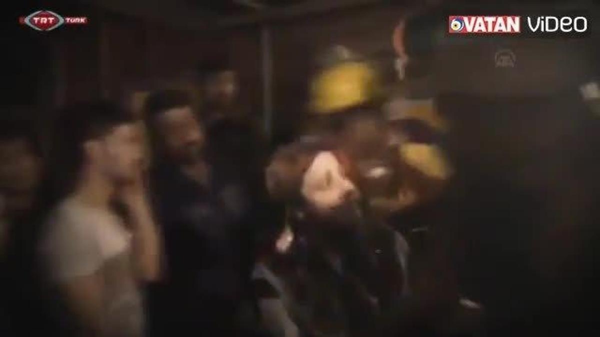 Çizmeleri çıkarayım mı diyen madenci o anları anlattı