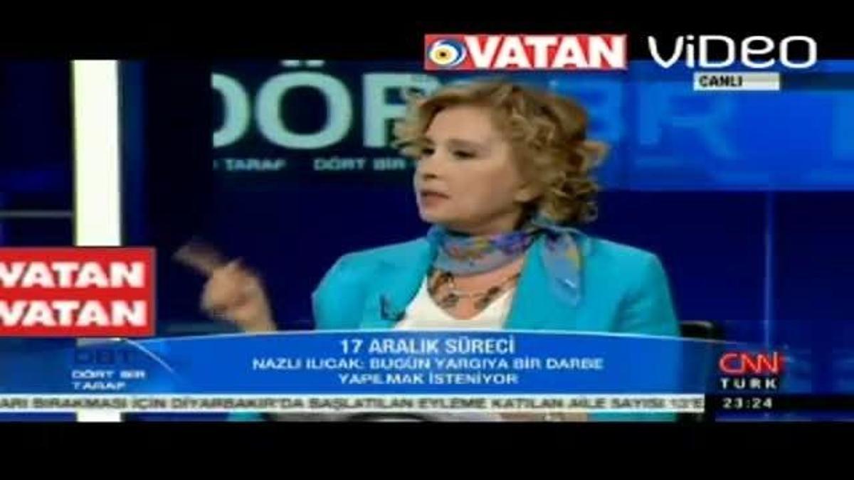 Canlı yayında gergin anlar: Terbiyesiz yalancı