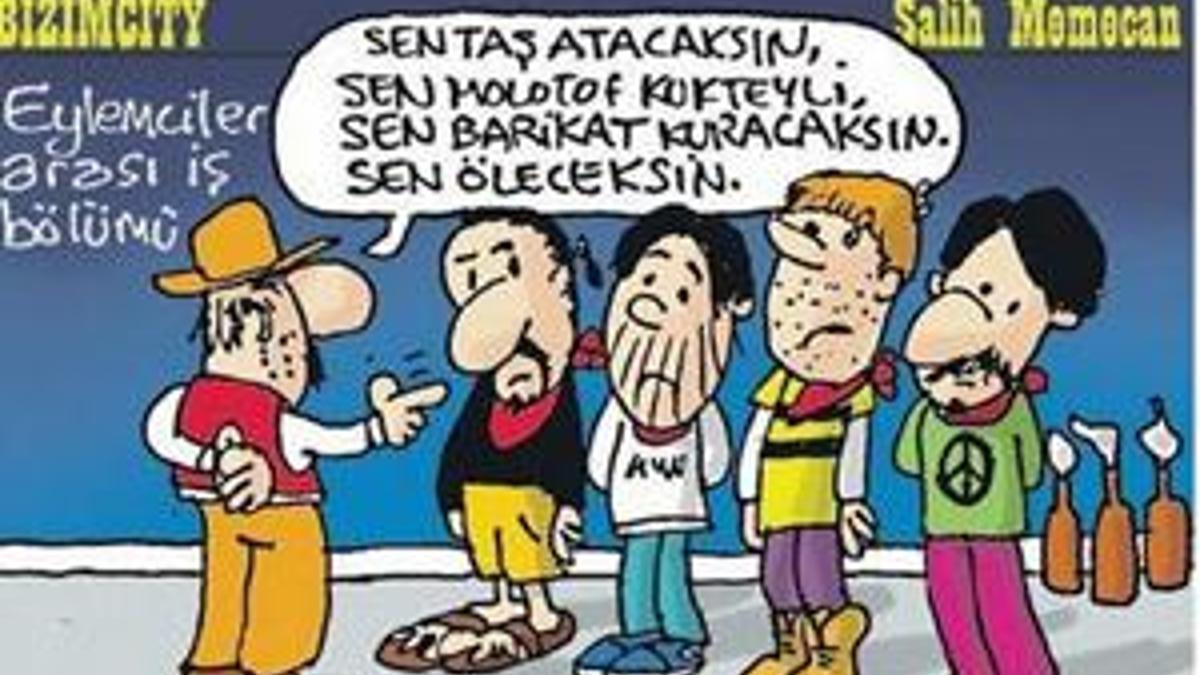 Salih Memecan'dan tepki çekecek bir karikatür daha!