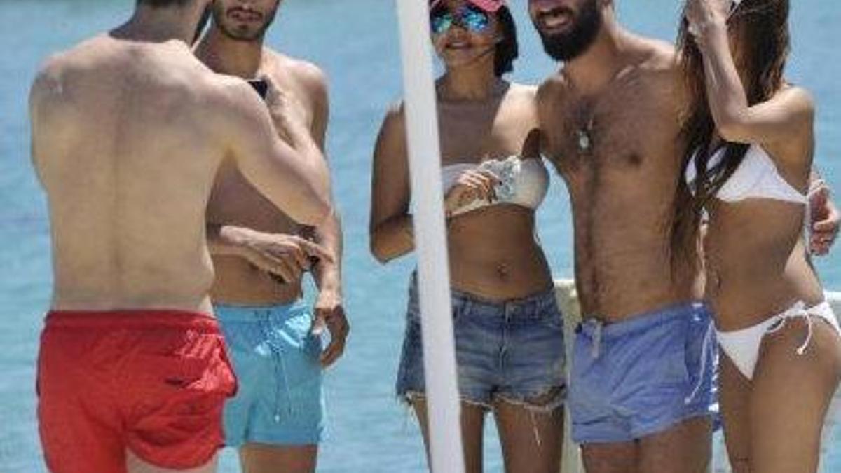 Arda Turan tatile çıktı