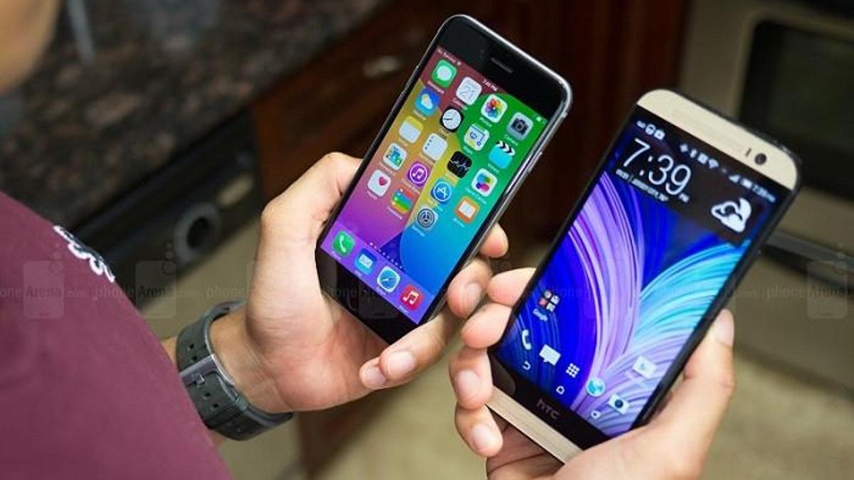 iPhone 6 - HTC One M8 hız testinde!