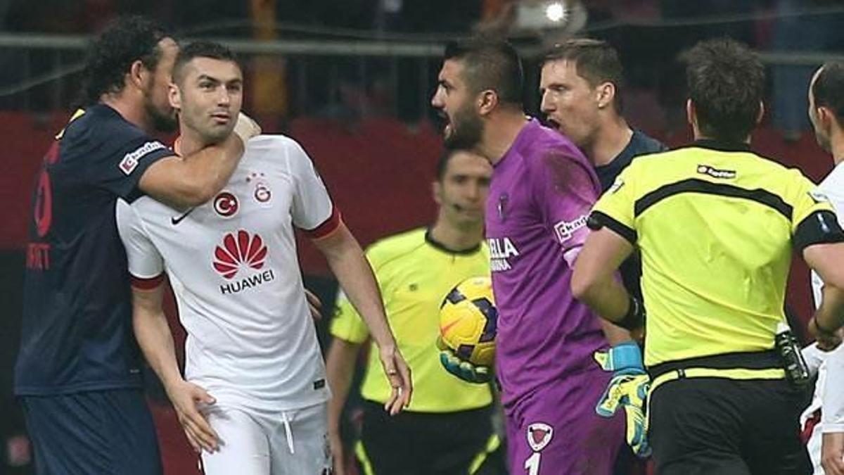 Kaleci Nihat'tan Burak'a mesaj