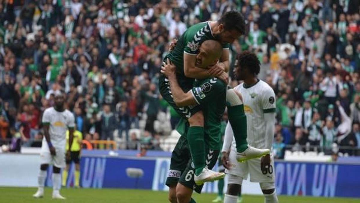 Konyaspor çıkışını sürdürdü