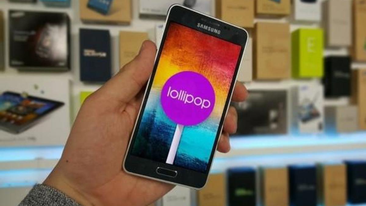 Galaxy Alpha, Android 5.0.2 Lollipop'la buluştu