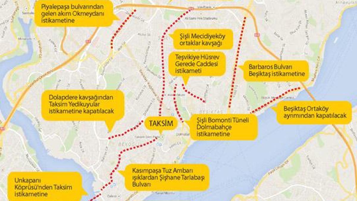 İstanbul’da olağanüstü önlem! İşte kapalı olan yollar
