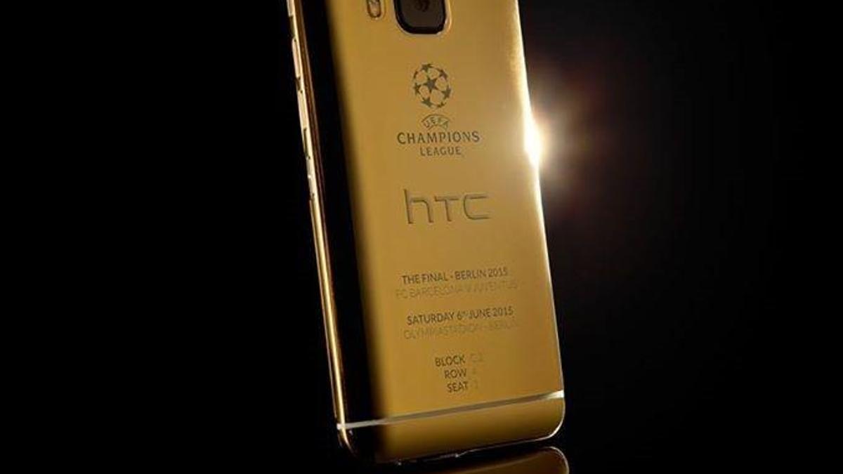 HTC'den Şampiyonlar Ligi finaline özel altın kaplama One M9