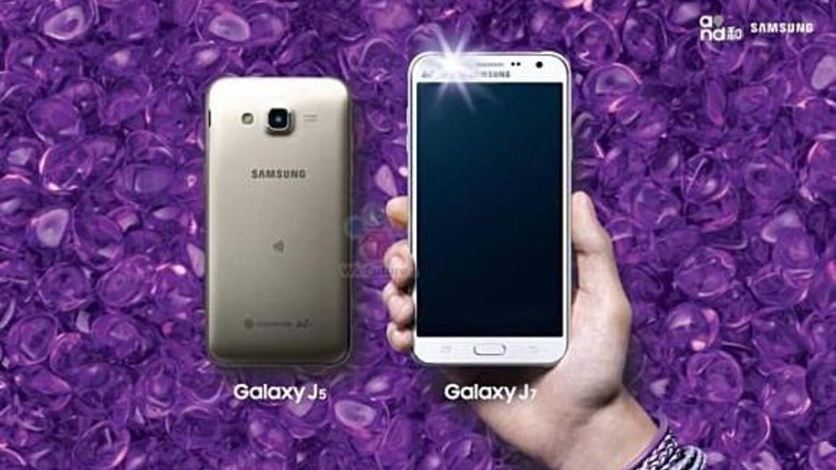 Samsung Galaxy J5 ve Galaxy J7 tanıtıldı