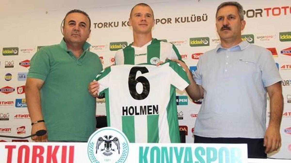 Holmen kaza geçirdi