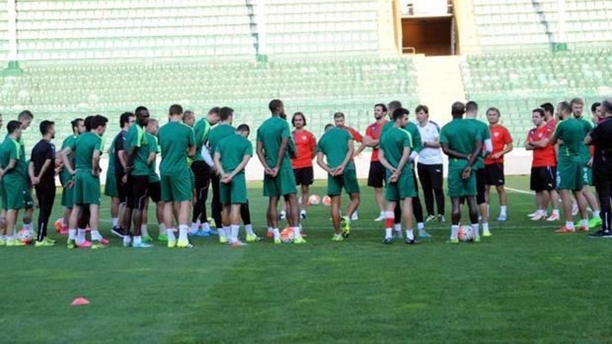 Bursaspor tam kadro