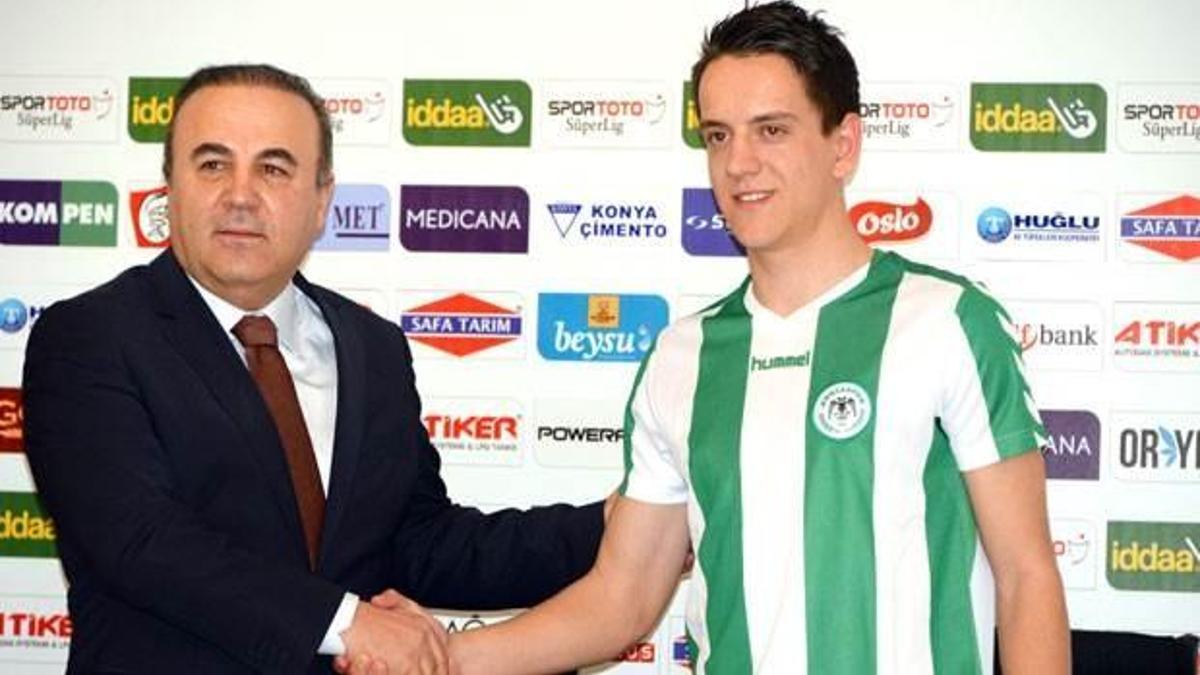 Hadziahmetovic resmen Konya'da