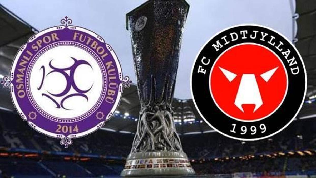 Osmanlıspor'un rakibi Midtjylland oldu