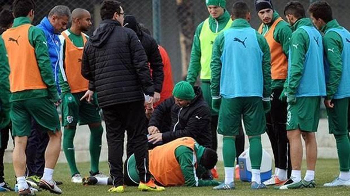 Bursasporlu futbolcu Sane'nin sakatlığı ciddi değil