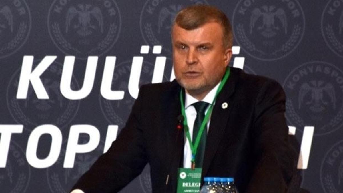 Konyaspor'da Ahmet Şan yeniden başkan oldu