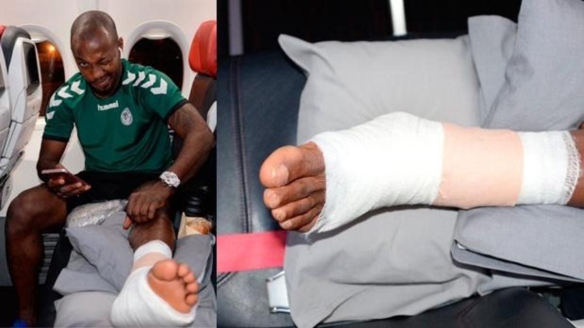 Konyaspor'da Traore sezonun ilk yarısını kapattı!