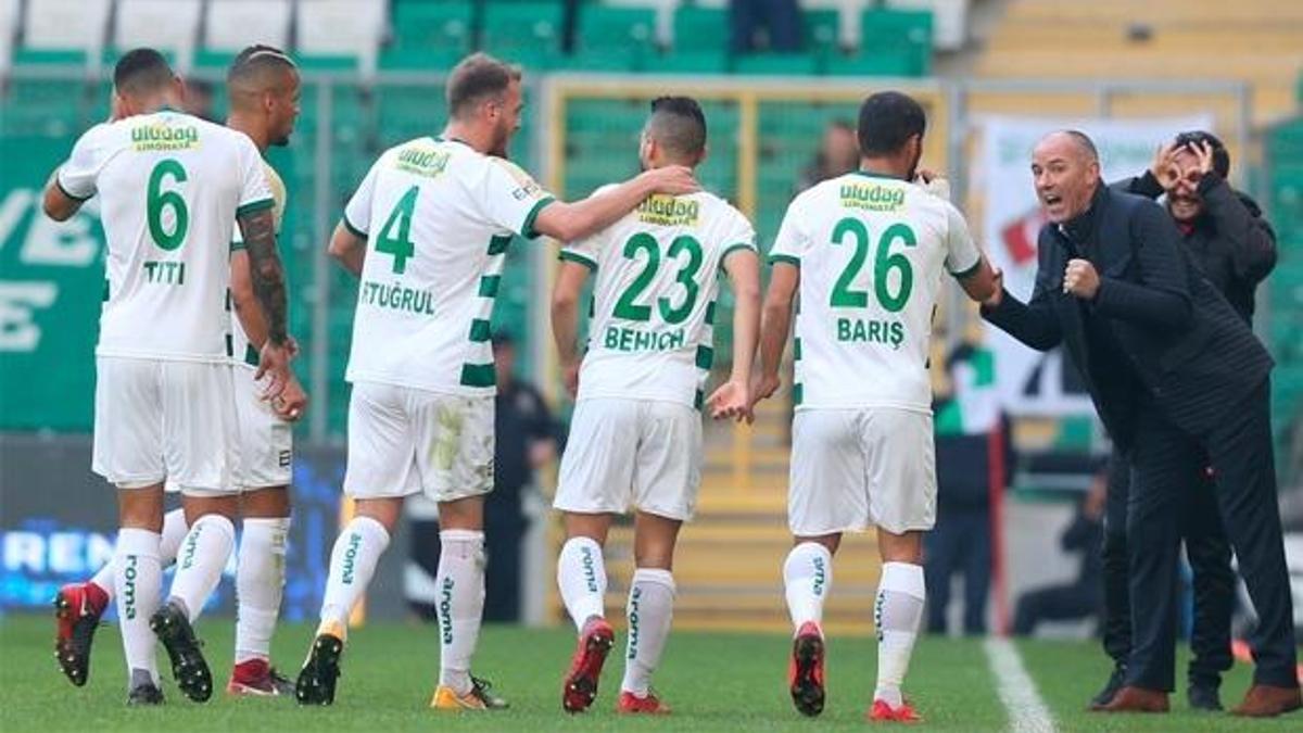 Bursa ilk yarıda bitirdi!