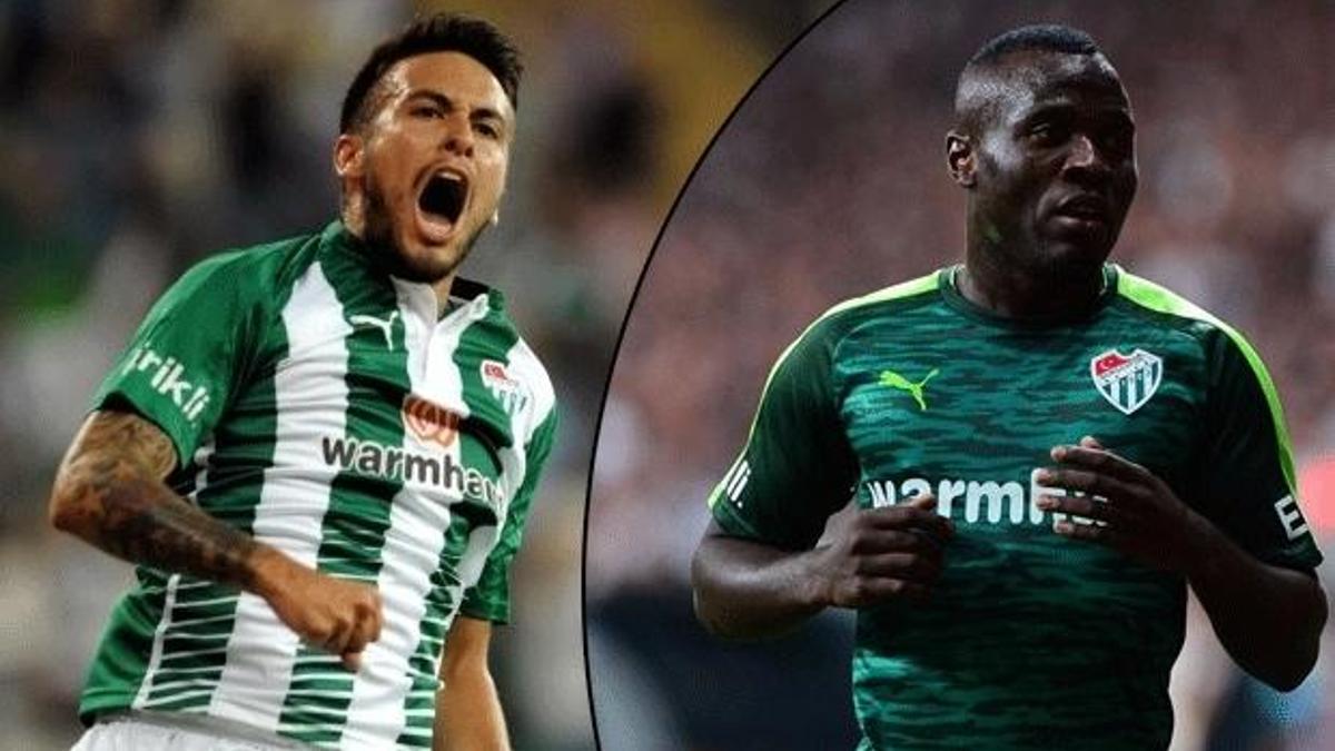 Bursaspor'a Jorquera ve Kembo'dan kötü haber