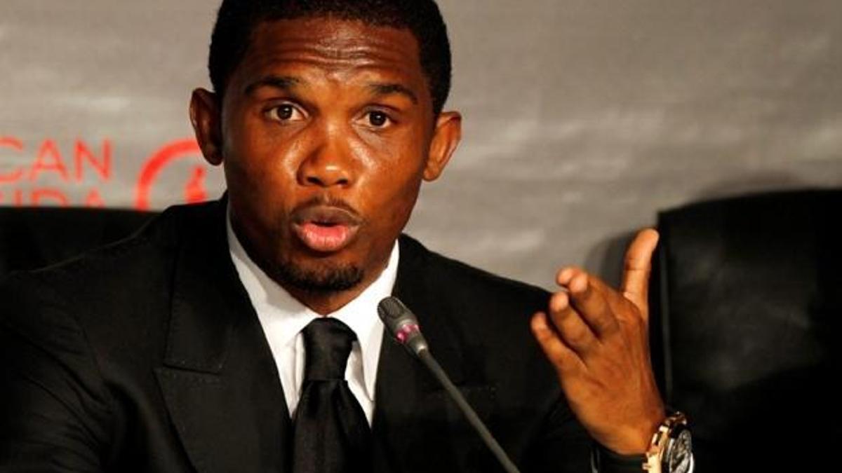 Eto'o'nun adaylık isteği 1 Nisan şakası çıktı!
