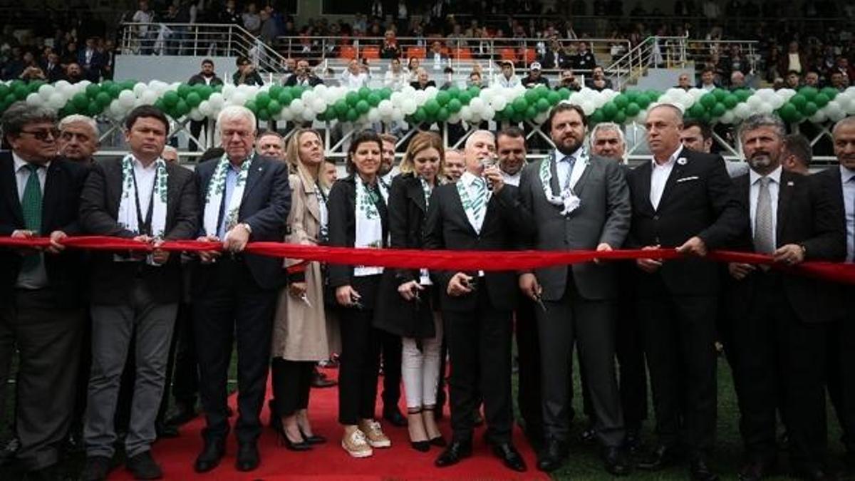 Bursa'da İbrahim Yazıcı Stadı açıldı