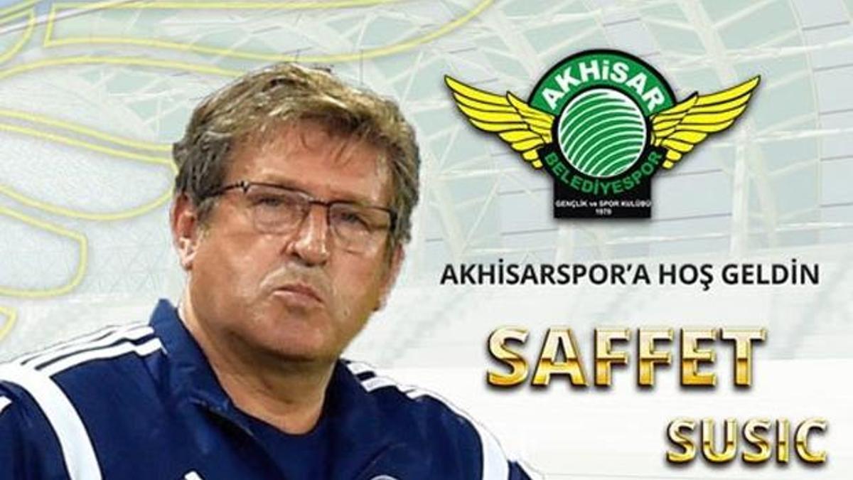 Akhisarspor'da Safet Susic dönemi başladı
