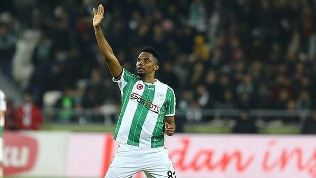 Atiker Konyaspor'da Eto'o ile yollar ayrıldı