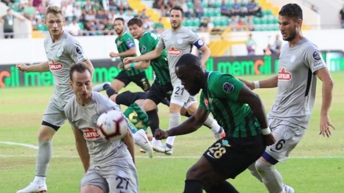 Akhisarspor - Rizespor: 1-1