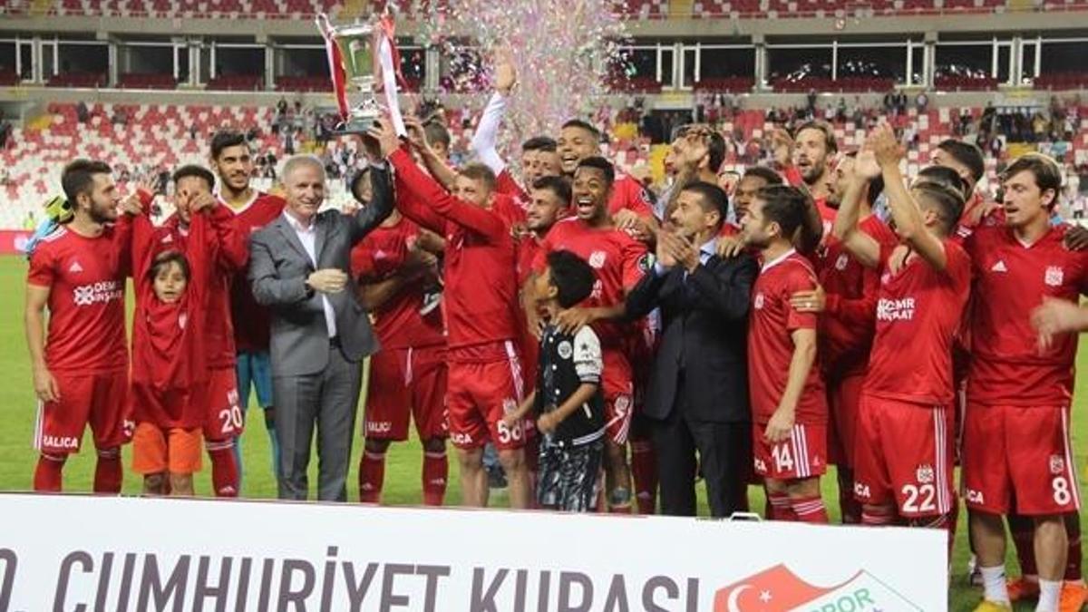 Cumhuriyet Kupası'nı Sivasspor kazandı