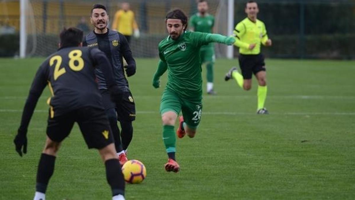 Yeni Malatyaspor'dan tek gollü prova