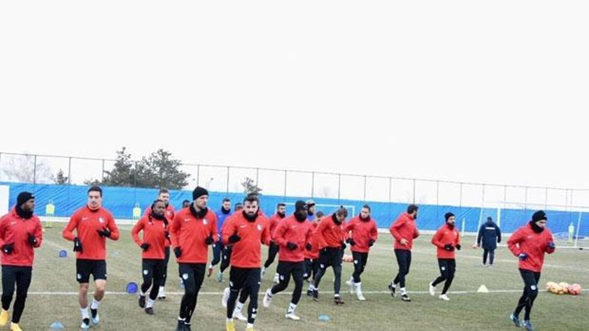 BB Erzurumspor taktik çalıştı