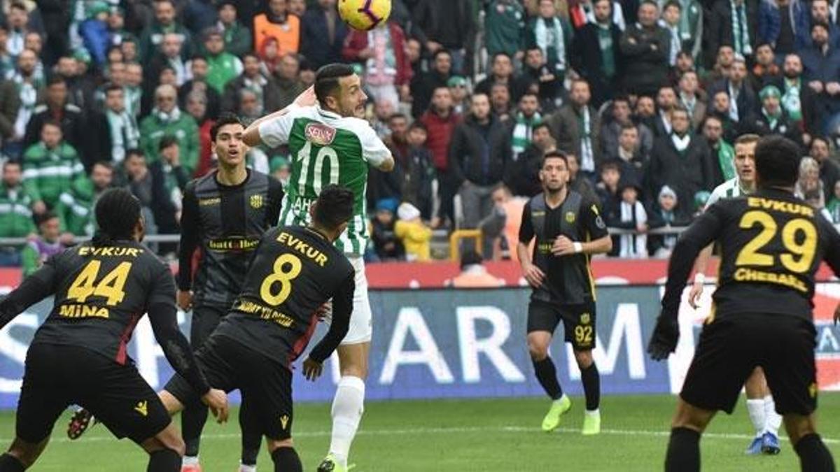 Atiker Konyaspor - Evkur Yeni Malatyaspor: 1-1