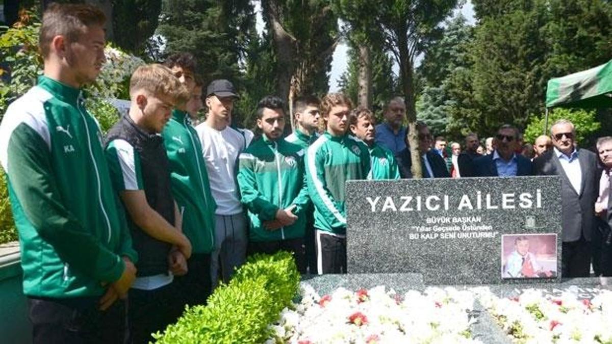 İbrahim Yazıcı mezarı başında anıldı