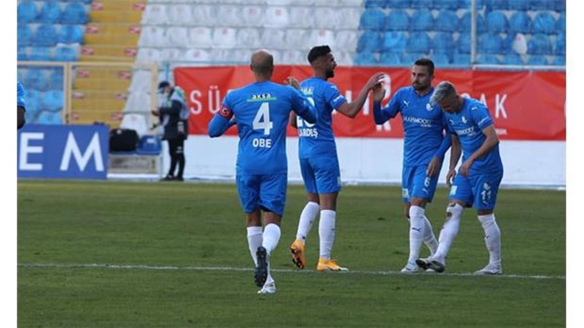 Erzurum'da 4 gol vardı ama kazanan yoktu