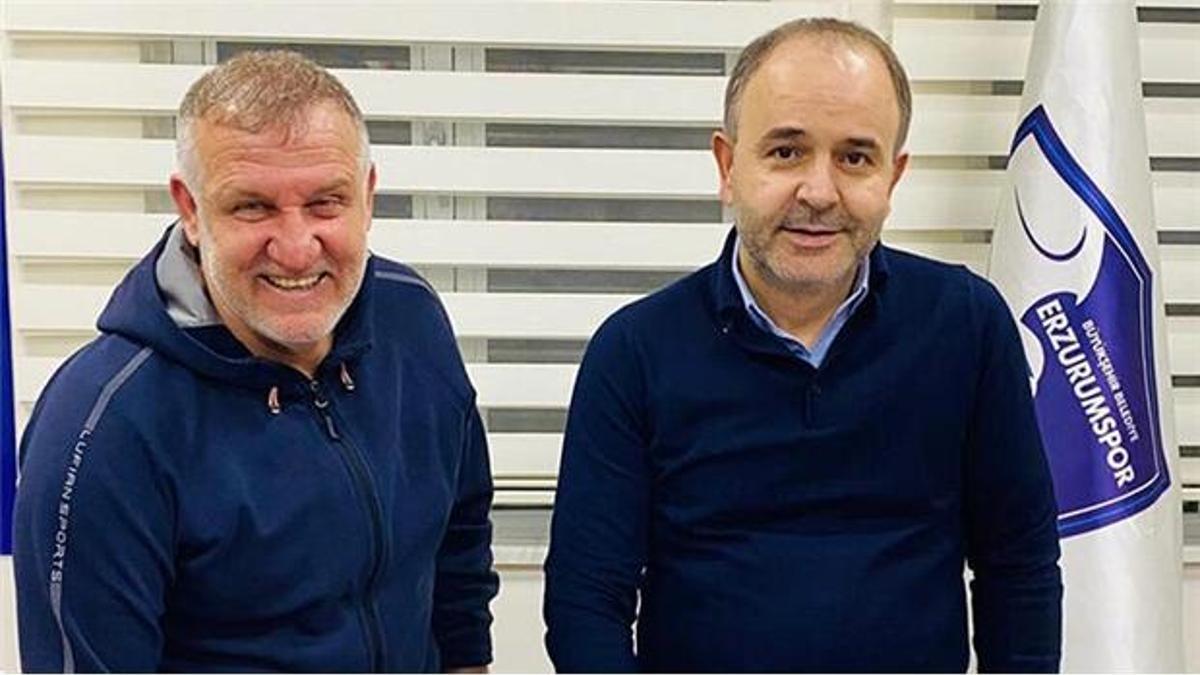 Erzurumspor yeni hocasını açıkladı