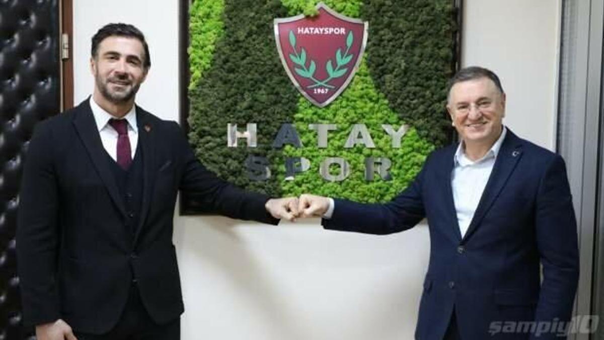 Ömer Erdoğan 2 yıl daha Hatayspor'da