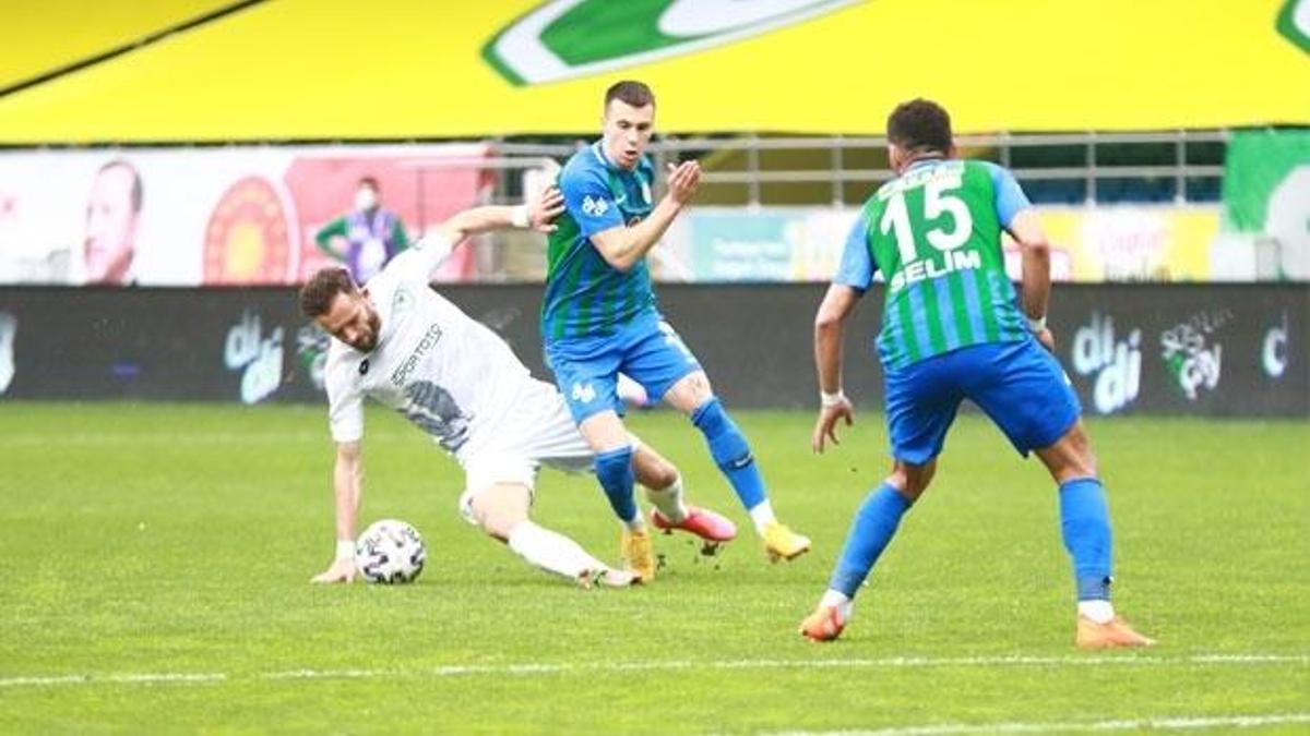 Çaykur Rizespor: 5 - İttifak Holding  Konyaspor: 3