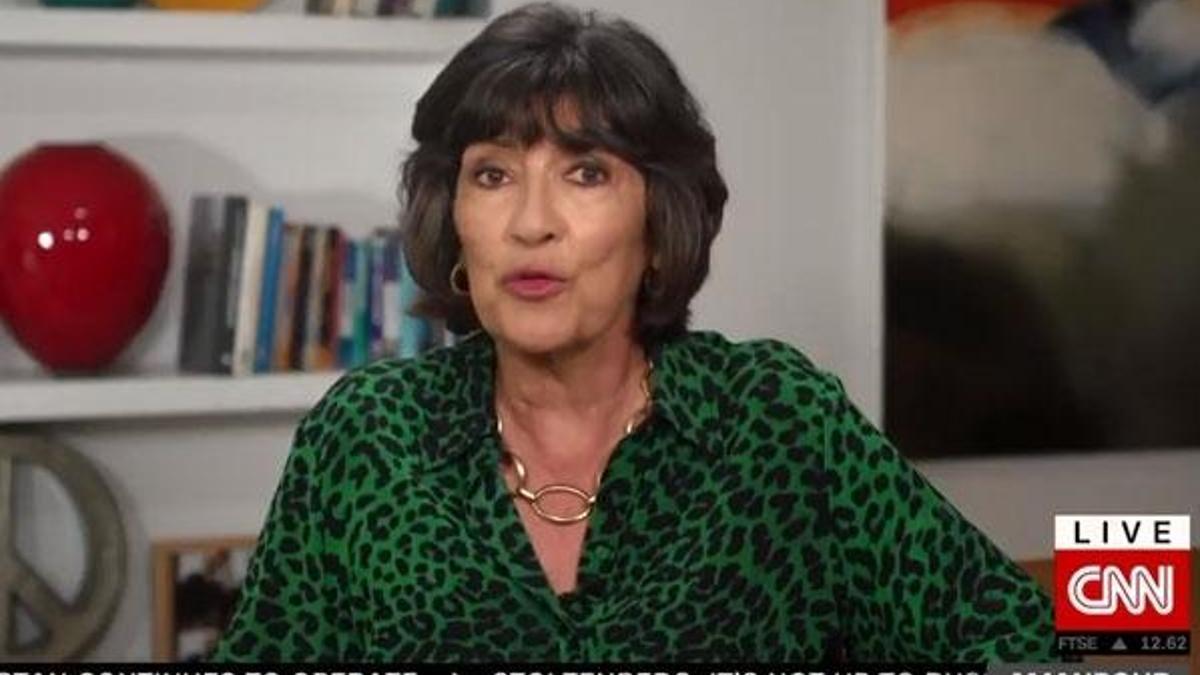 CNN sunucusu Christiane Amanpour kansere yakalandığını canlı yayında duyurdu