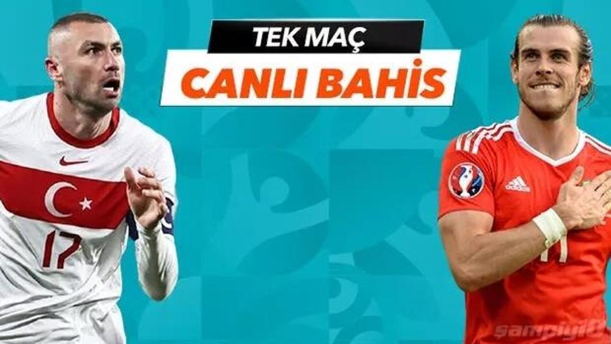 Türkiye - Galler maçının heyecanı Tek Maç ve Canlı Bahis seçenekleriyle Misli.com’da