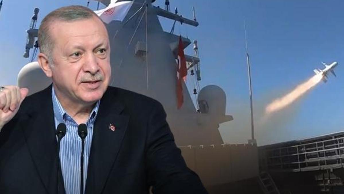 Cumhurbaşkanı Erdoğan'dan 'Atmaca' paylaşımı: İlk kez tam isabetle vurmayı başardı