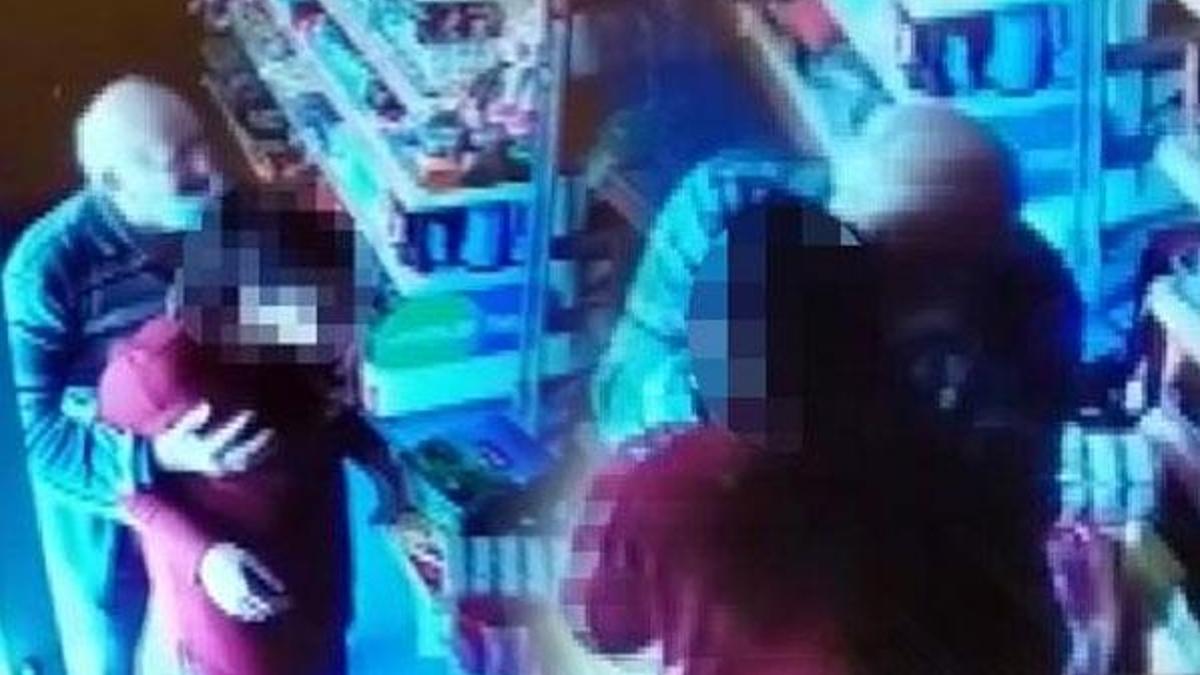 Markette skandal istismar! 85 yaşındaki sapık kız çocuğuna...