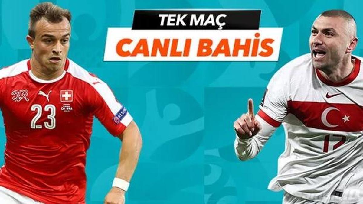 İsviçre-Türkiye maçı Canlı Bahis seçenekleriyle Misli.com'da!
